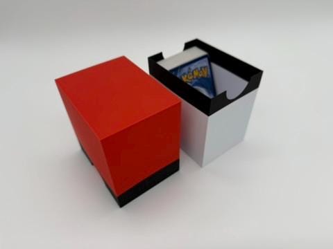 Pokémon Theme Deck Box – 250 Card Storage Case | Collectible Card Holder for Pokémon, Magic MTG, Yu-Gi-Oh, Baseball & Trading Cards