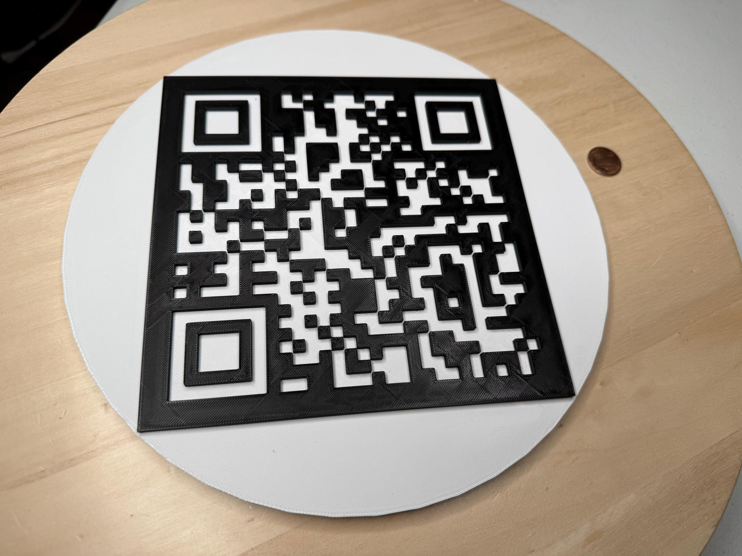 Large Custom QR Code Sign | Personalized Wall Display for Business, Restaurant, Event or Shop | Scan to Pay or Follow