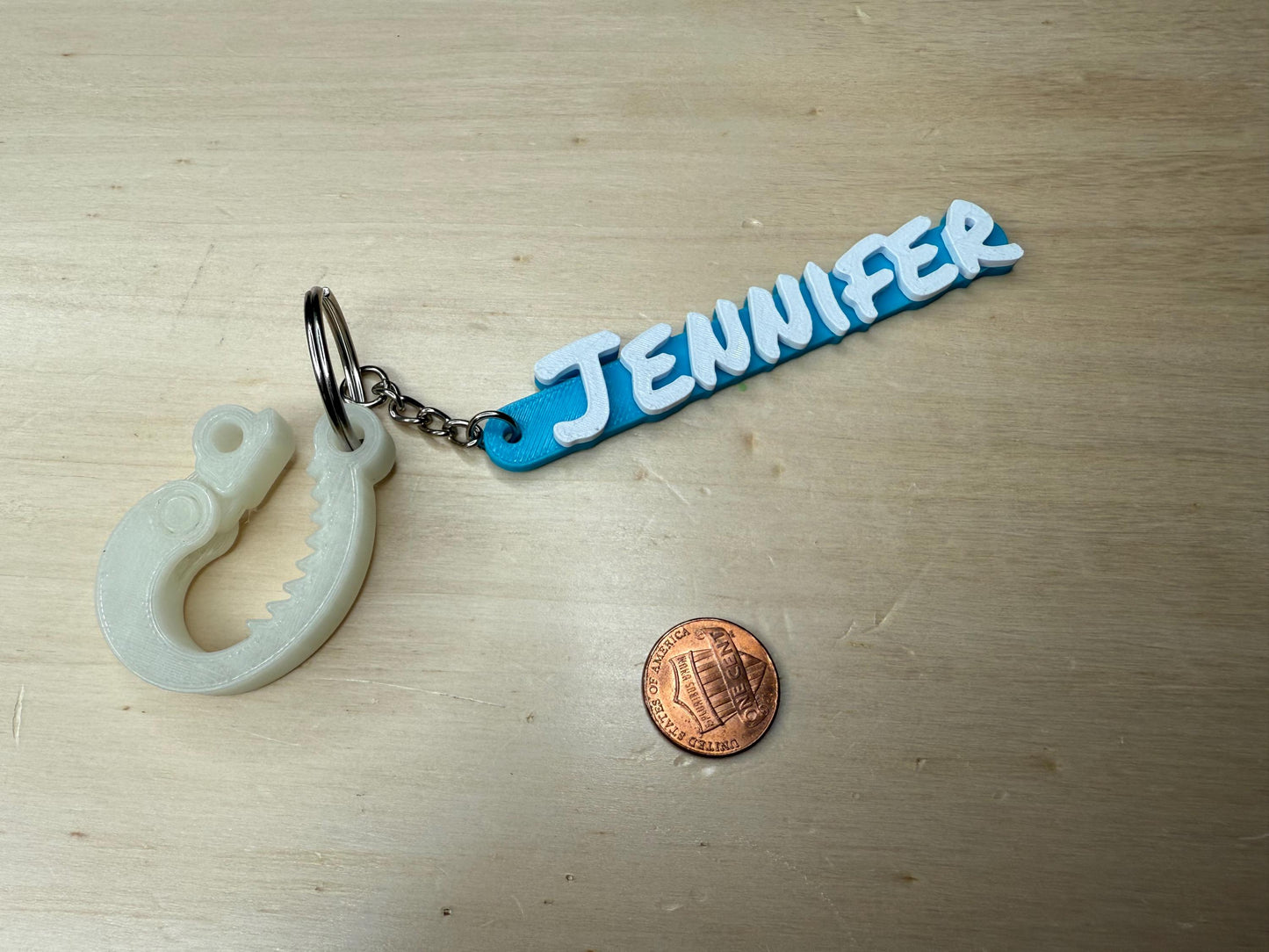 Custom Name Keychain – Personalized Backpack & Bookbag Charm | Name Tag Key Ring | Back to School Gift | Bag Accessory
