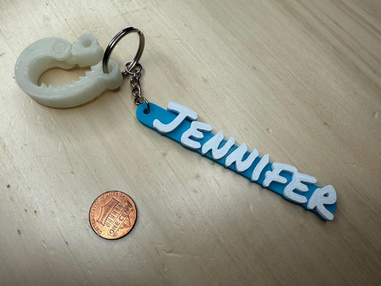 Custom Name Keychain – Personalized Backpack & Bookbag Charm | Name Tag Key Ring | Back to School Gift | Bag Accessory