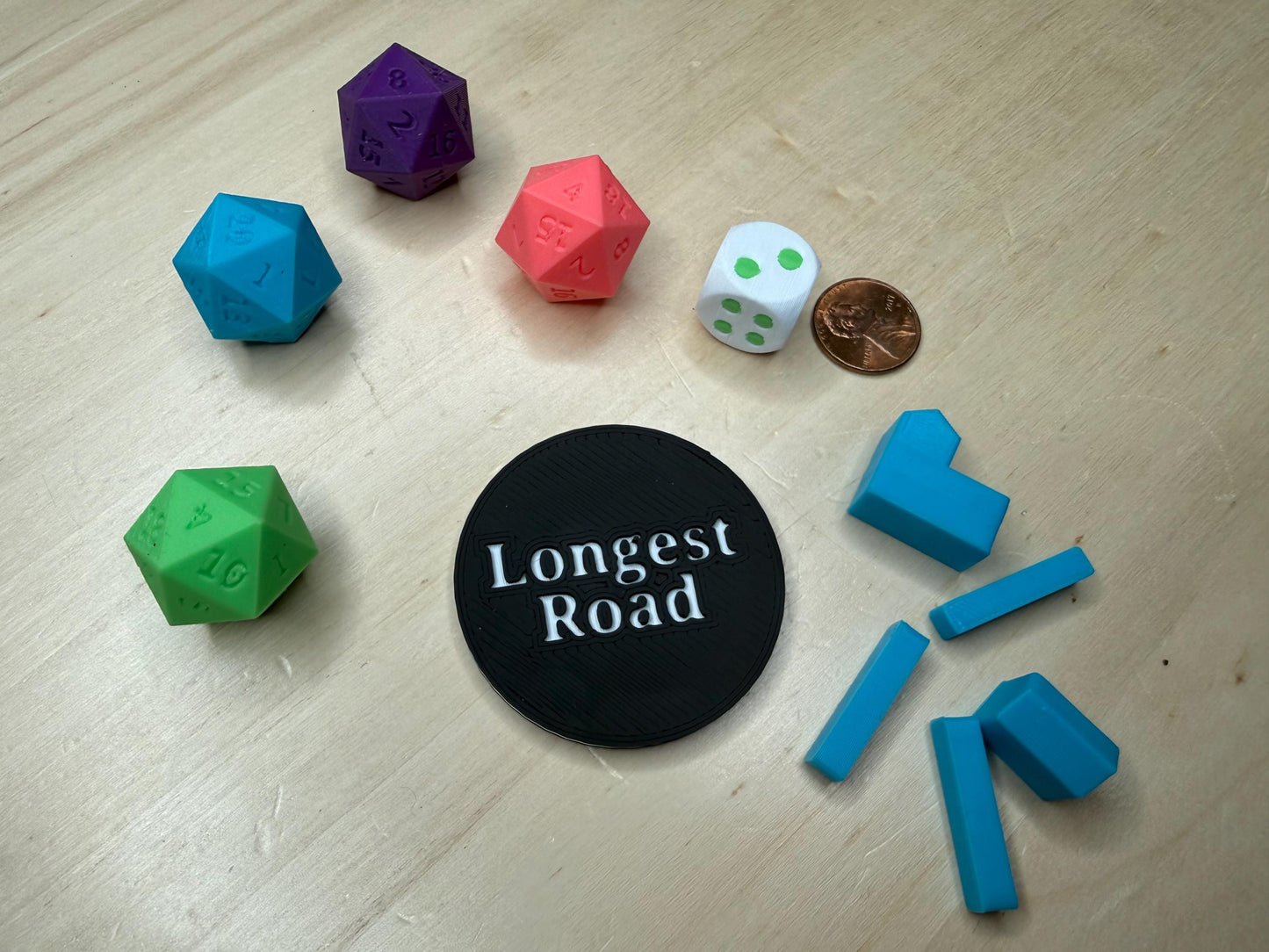 Longest Road Token Replacement for Settlers of Catan | Board Game Accessory | Tabletop Gaming Piece Upgrade