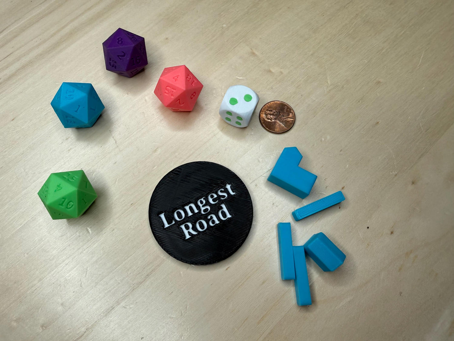 Longest Road Token Replacement for Settlers of Catan | Board Game Accessory | Tabletop Gaming Piece Upgrade
