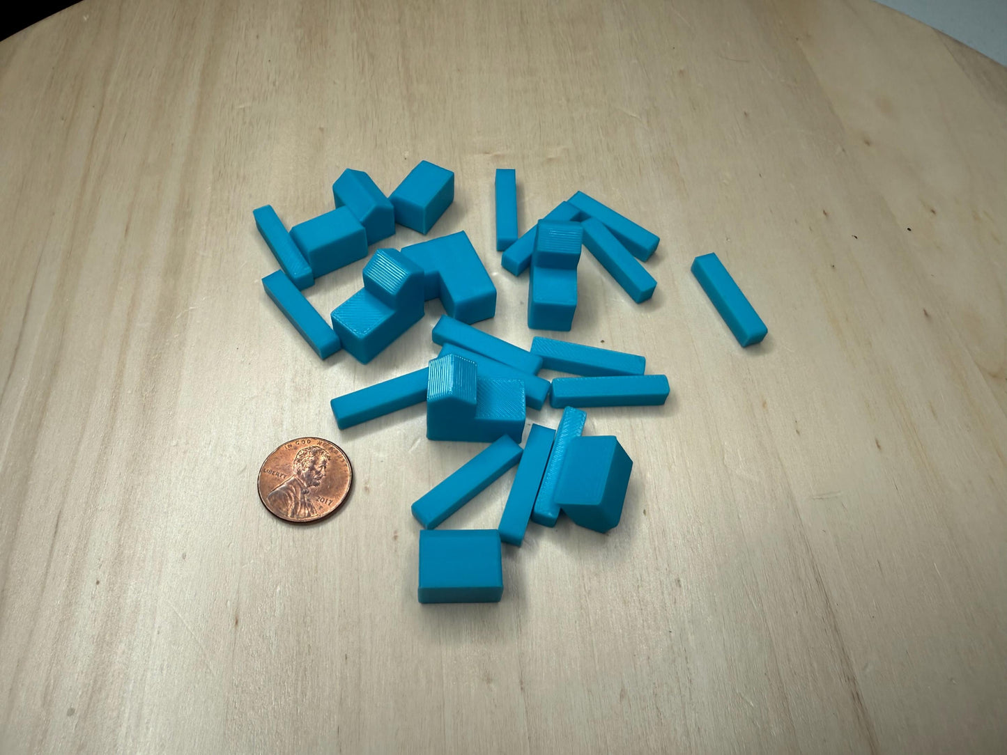 Settlers of Catan Player Pieces – Roads, Cities & Settlements | Replacement Board Game Parts | Custom Upgrade Kit