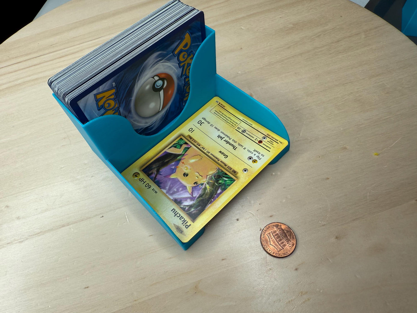 Draw and Discard Tray for Trading Card Games – Fits Pokémon, Magic The Gathering, Yu-Gi-Oh & More | TCG Card Holder Game Accessory