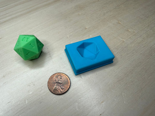 D20 Dice Stand | 3D Printed Tabletop RPG Accessory | Dungeons & Dragons Dice Holder | Gaming Gift for Players & Dungeon Masters (Copy)