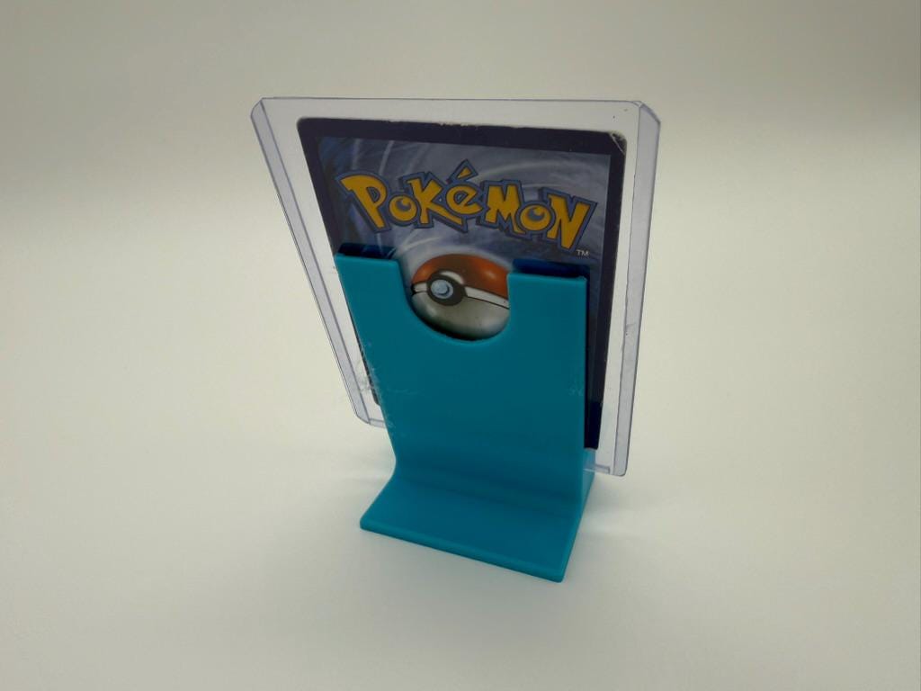 Card Stand for Top Loader – Pokémon, Magic MTG, Yu-Gi-Oh Display | Collectible Trading Card Holder, Game Night Display Stand