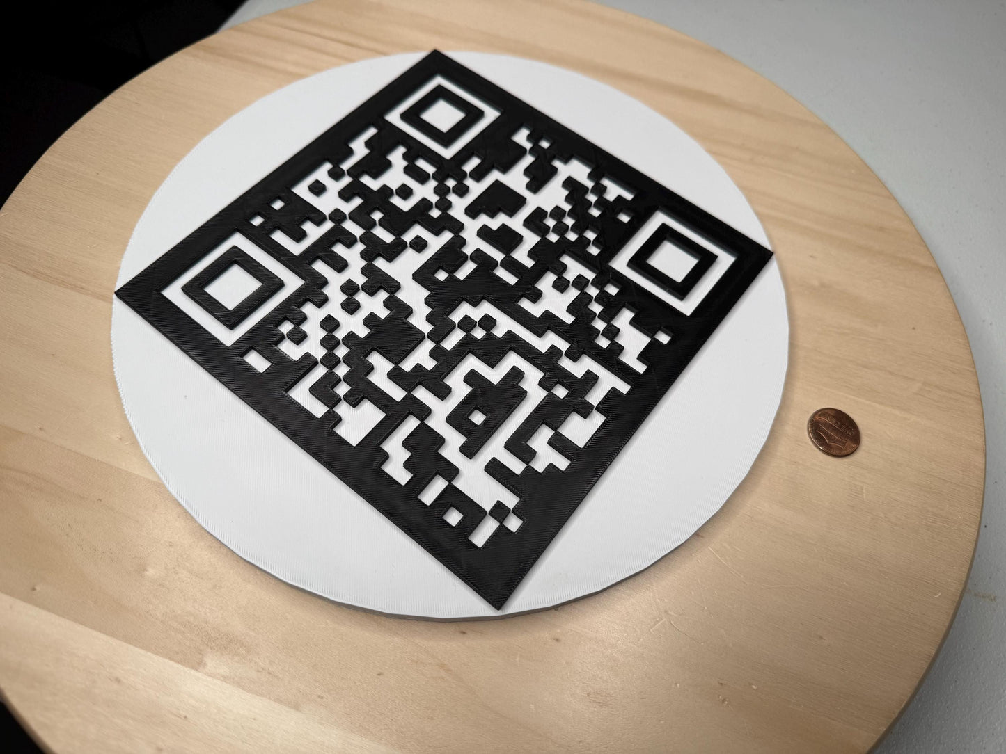 Large Custom QR Code Sign | Personalized Wall Display for Business, Restaurant, Event or Shop | Scan to Pay or Follow