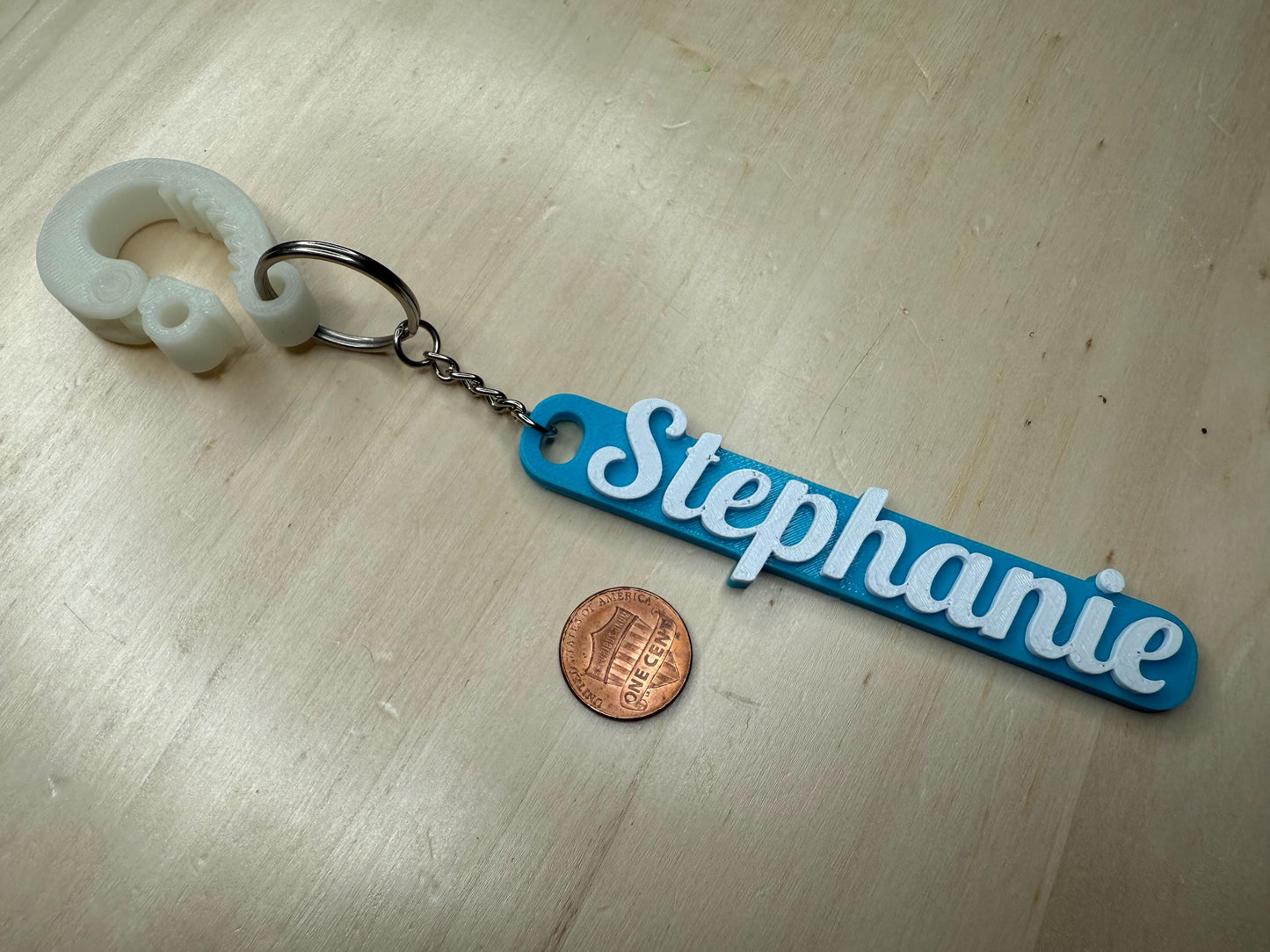 Custom Name Keychain – Personalized Backpack & Bookbag Charm | Name Tag Key Ring | Back to School Gift | Bag Accessory