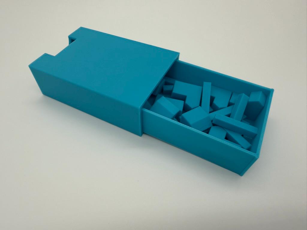 Settlers of Catan Player Pieces with Storage Case β Replacement Board Game Parts | Game Night Accessories | Tabletop Organizer