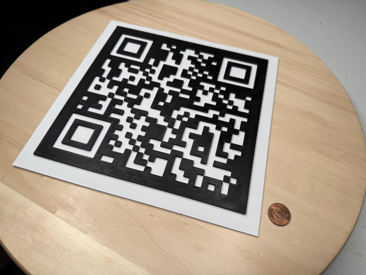 Large QR Code Sign | Easy Scan Display for Business, Restaurant, Event or Shop | Contactless Menu or Payment