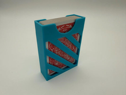 52 Card Stand Deck Holder | Playing Cards Storage Case | TCG Display Stand for Pokemon, Magic, Poker, & Collectible Card Sleeves