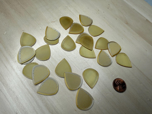 Specialty Color Jazz Guitar Pick Set 1mm – Precision Picks for Electric, Acoustic & Bass | Musician Gift | Strumming and Soloing Accessories