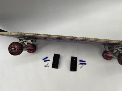 Skateboard Wall Mount Display Hook | Wall Hanger Rack for Skate Decks | Minimalist Board Display | Bedroom, Garage, or Shop Decor