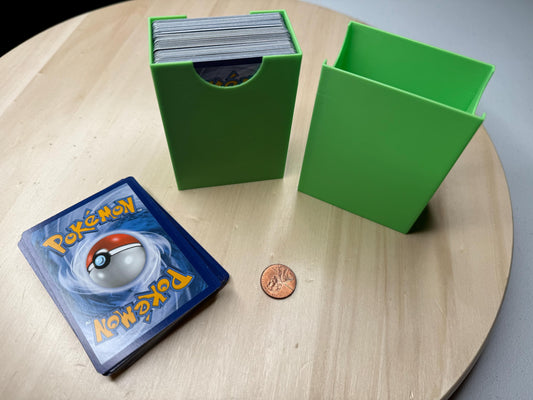 Deck Box – 100 Card Holder Storage Case | Collectible Trading Card Game Box | Pokémon, Magic MTG, Yu-Gi-Oh, Baseball Card Storage