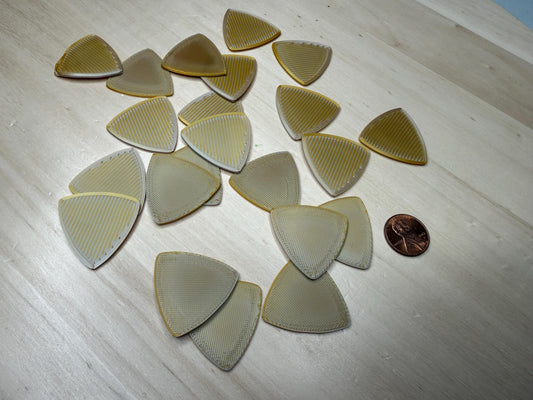 🎸 Specialty Color Triangle Guitar Pick Set 1mm – Equilateral Picks for Acoustic, Electric & Bass | Musician Gift | Strumming and Playing