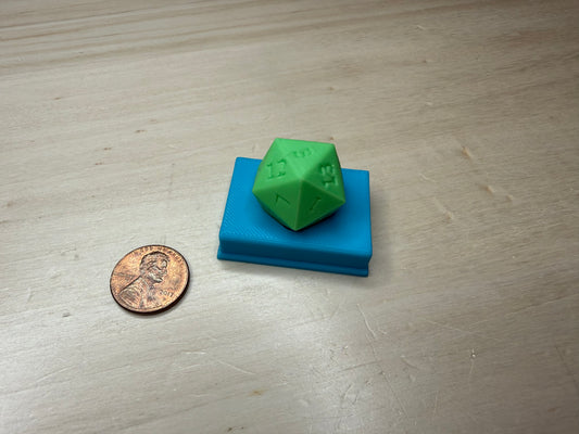 D20 Dice Stand | 3D Printed Tabletop RPG Accessory | Dungeons & Dragons Dice Holder | Gaming Gift for Players & Dungeon Masters (Copy)