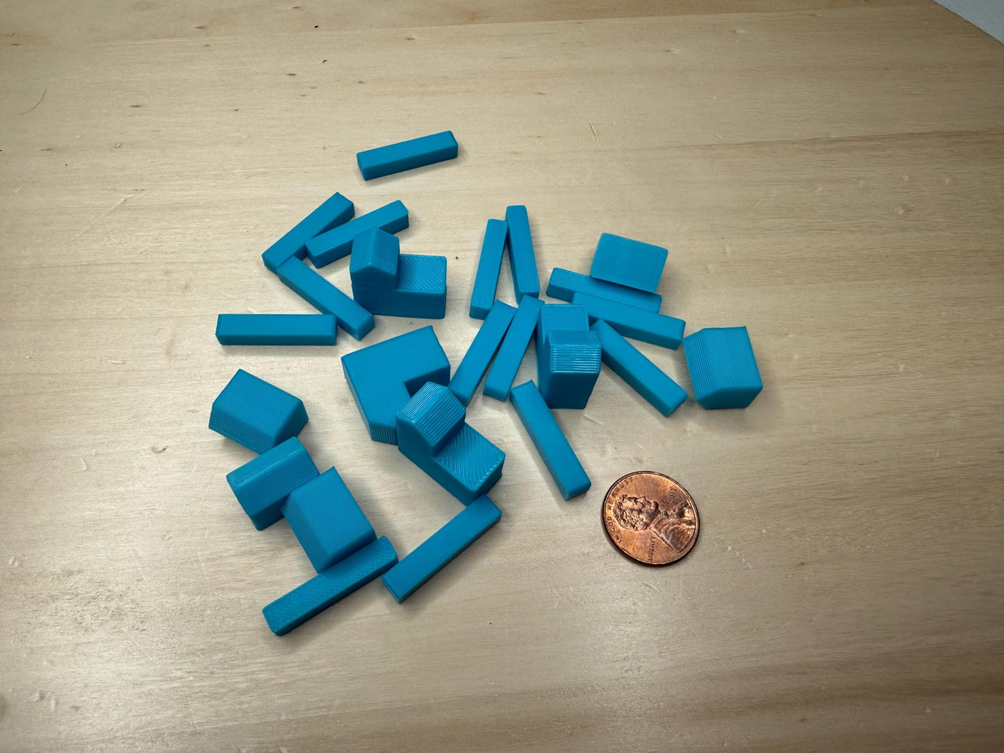 Settlers of Catan Player Pieces – Roads, Cities & Settlements | Replacement Board Game Parts | Custom Upgrade Kit
