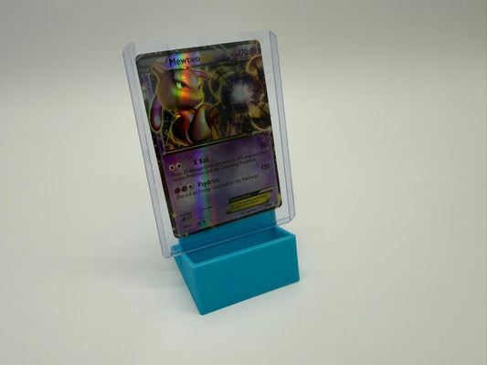 Card Stand for Top Loader – Pokémon, Magic MTG, Yu-Gi-Oh Display | Collectible Trading Card Holder, Game Night Display Stand