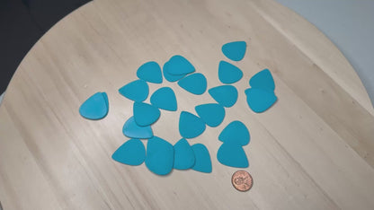 Standard Guitar Pick Set 1mm – Picks for Electric, Acoustic & Bass | Musician Gift | Strumming and Playing Accessories for Guitar and Song